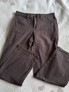 Women’s brown Pinstripe Pants